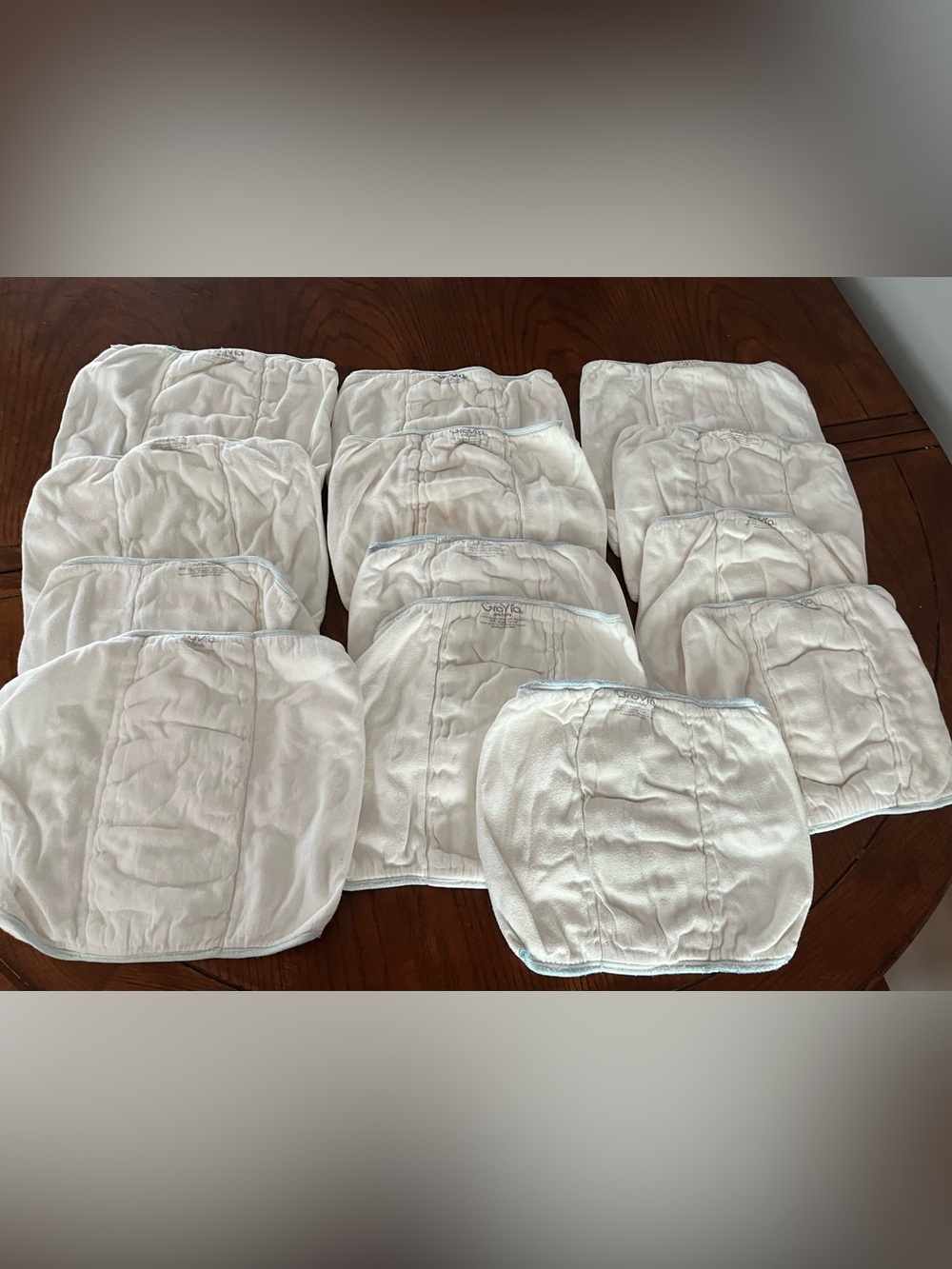Lot of 13 Grovia cloth diapers